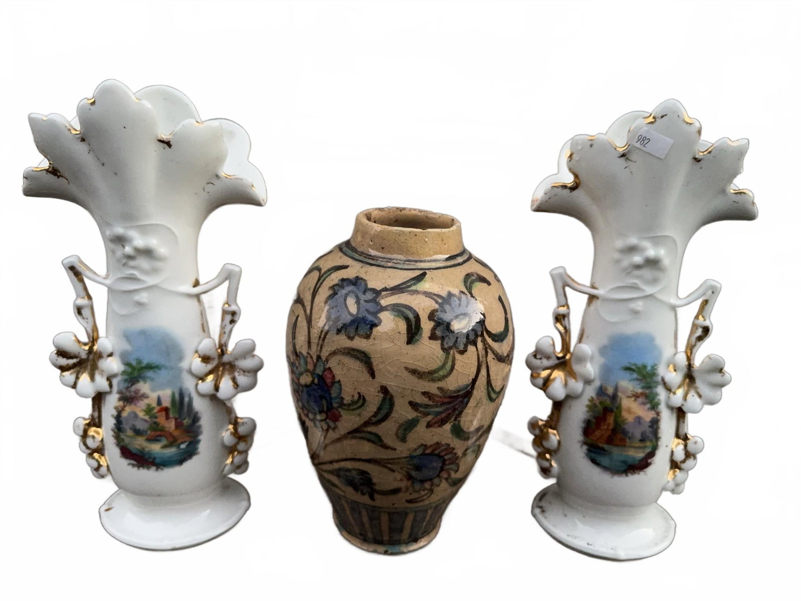 European and Persian Pottery and Porcelain Vases (1 of 10)