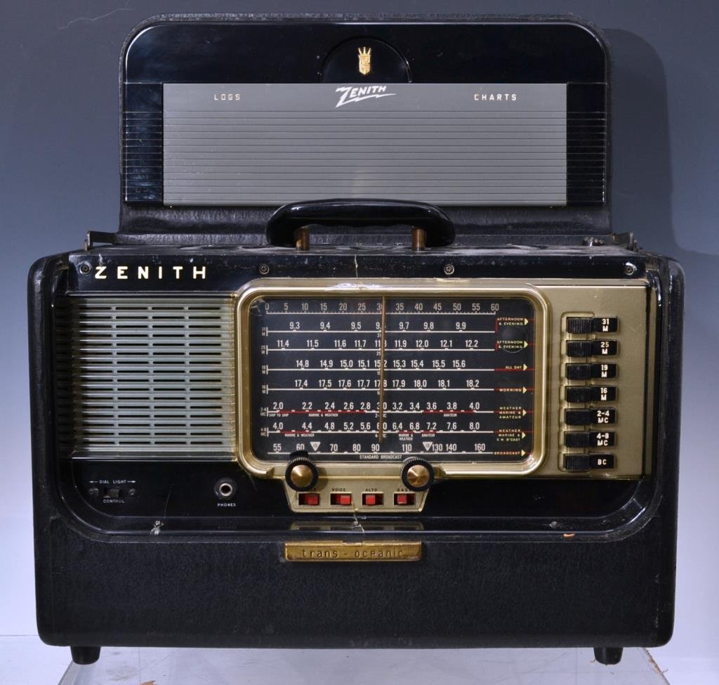 Zenith Trans-Oceanic Shortwave Tube Radio: Zenith Trans-Oceanic Shortwave Tube Radio