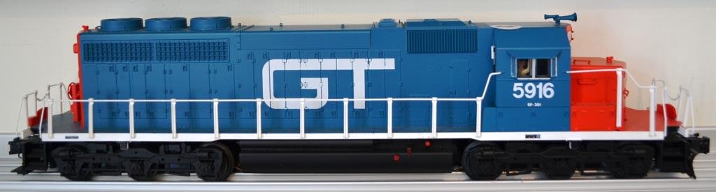 O Scale Atlas SD 40–2 diesel locomotive, GTW, manu: Atlas SD 40–2 diesel locomotive, GTW, manufacturer number 1511 –1, Cab number 5916, TMCC EOB original box(es)