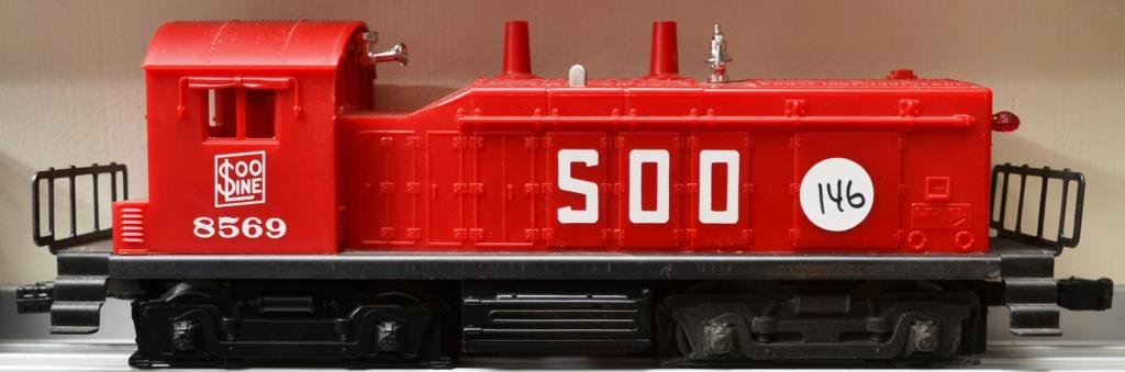 O Scale Lionel Diesel locomotive SOO NW 1 Switcher: Lionel Diesel locomotive SOO NW 1 Switcher 6–8569 original box(es)