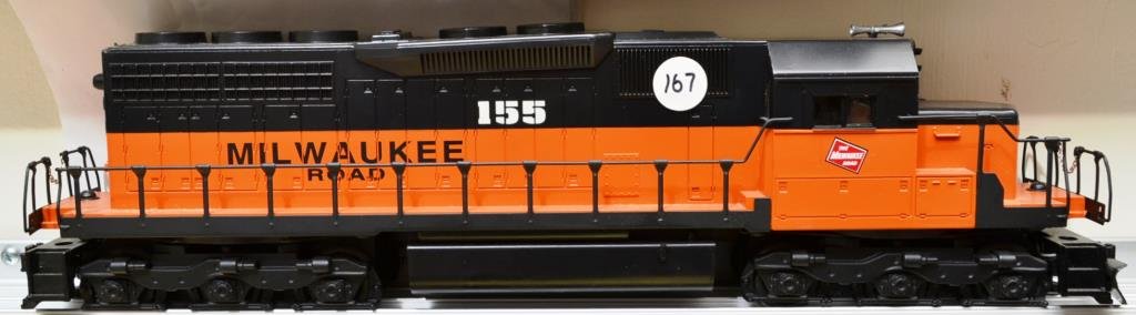 O Scale Lionel 6-18224 Milwaukee Road SD-40 Diesel: Lionel 6-18224 Milwaukee Road SD-40 Diesel Loco w/ Horn original box(es)