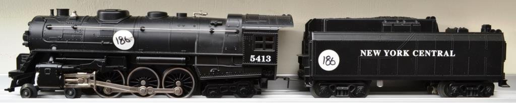 O Scale Lionel 6-28027 New York Central 4-6-4 Juni: Lionel 6-28027 New York Central 4-6-4 Junior Steam Locomotive & Tender original box(es)