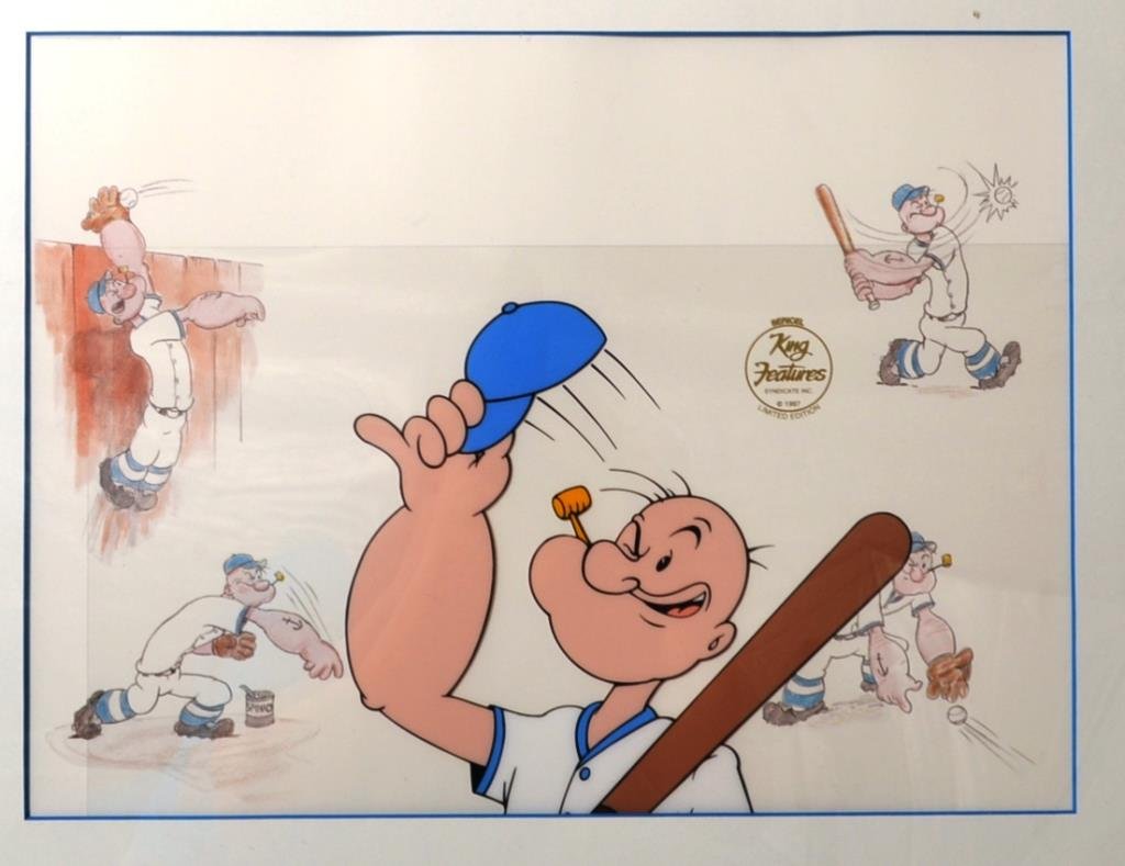Popeye: 1997 Limited Edition Seri Sel Popeye from King Features