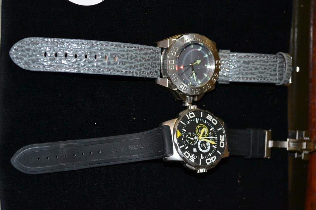 Invicta & Android wrist watches.: Sea Vulture Reserve, S/N082305, Mod 1730 & AD547