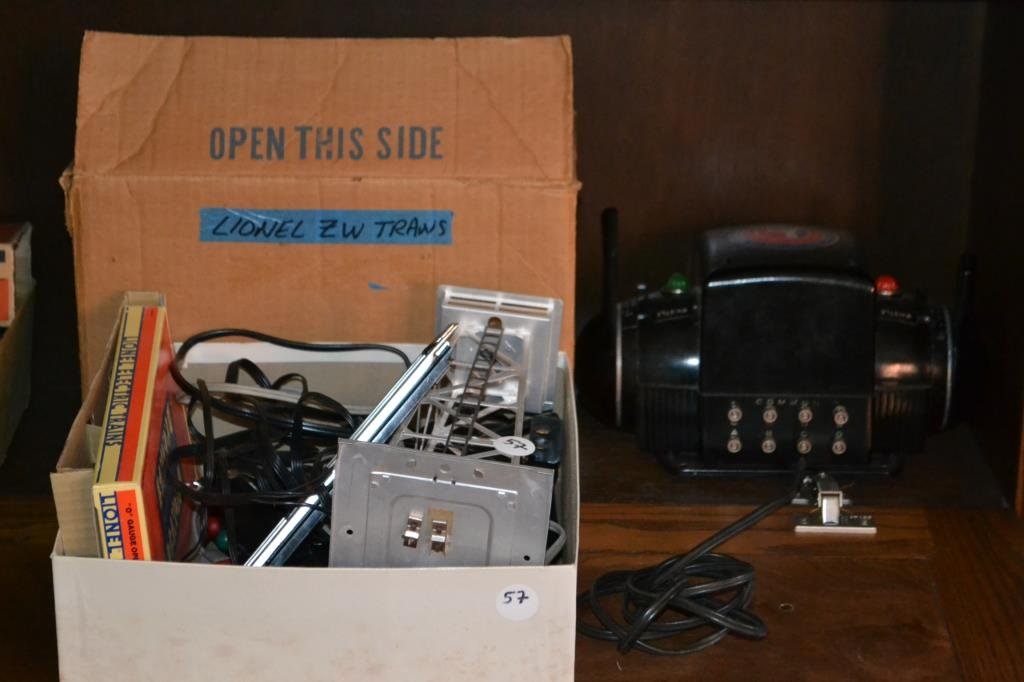 Lionel Train Transformer 275 Watts: Lionel 115 V, 60 cycle, 275 watt transformer along with other train accessories