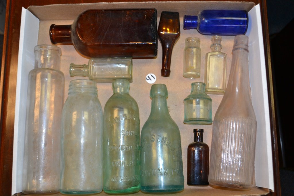 Collection of Early Bottles (1 of 1)
