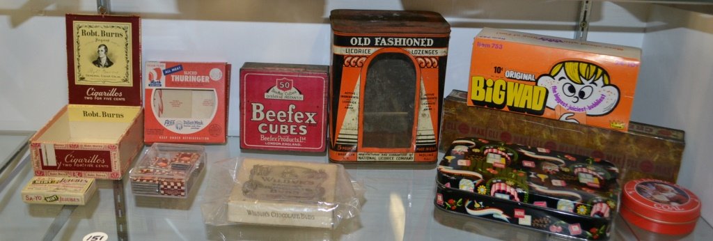 Grouping of Early Candy and Food Advertisements (1 of 3)