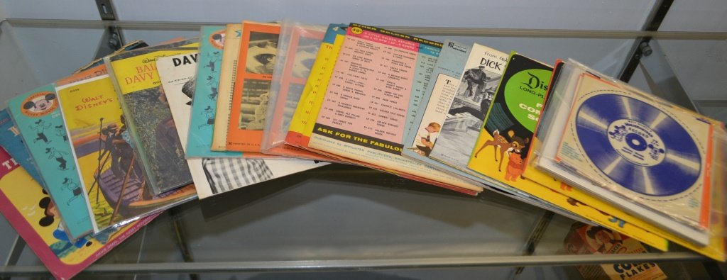 Twenty Walt Disney 45s (1 of 1)