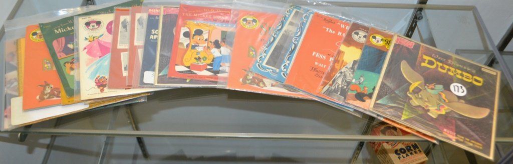 Twenty Walt Disney 45 Records (1 of 1)