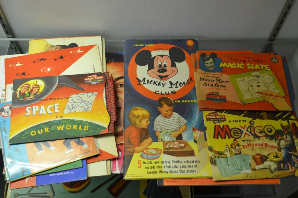 Grouping of MIckey Mouse Club Music and Art Items (1 of 8)