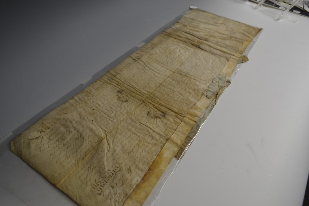 Land Deed from Lancaster PA on Velum (1 of 3)