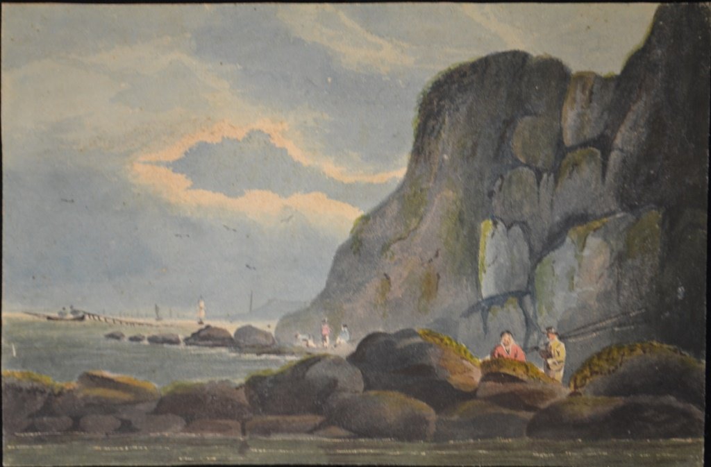 Two Unsigned 20th C Watercolors (1 of 3)