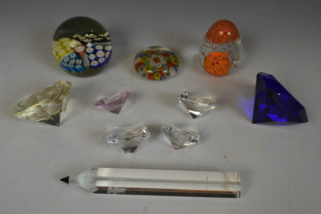 Two Baccarat Style Paperweights (1 of 1)