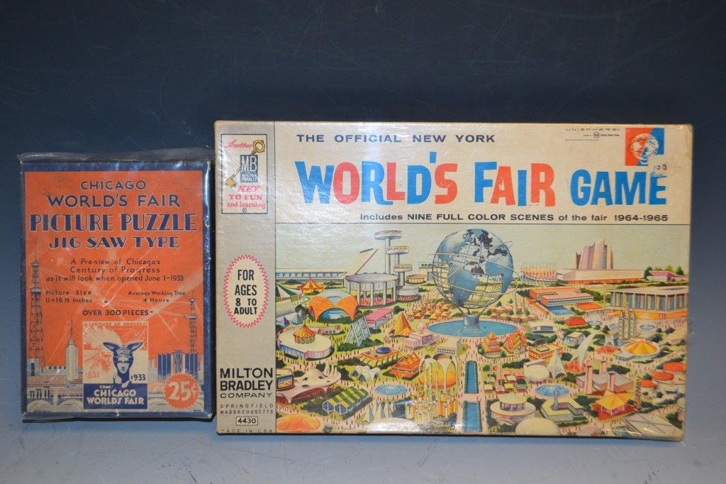Worlds Fair Game Lot (1 of 3)