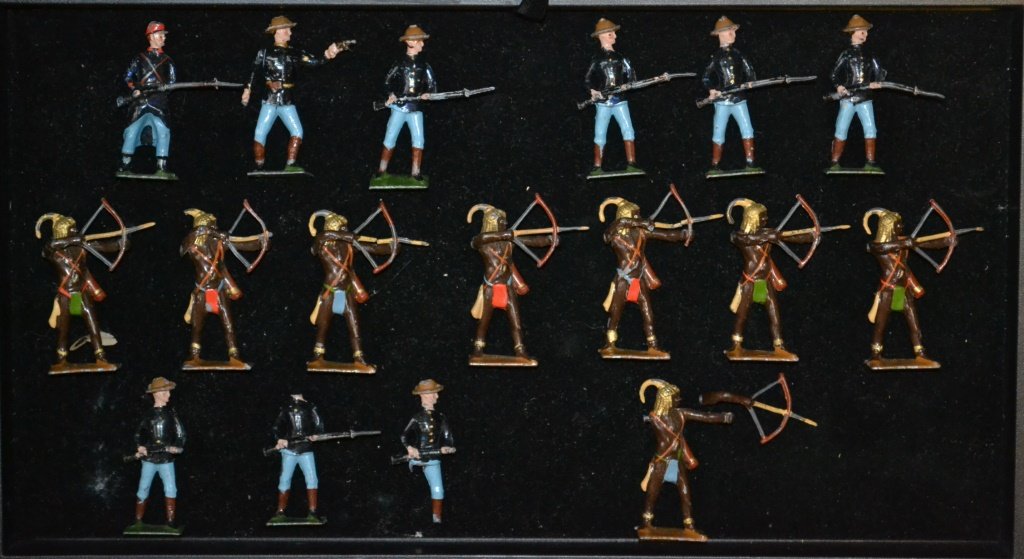 Lead Britains Civil War Soldiers & Indians (1 of 3)