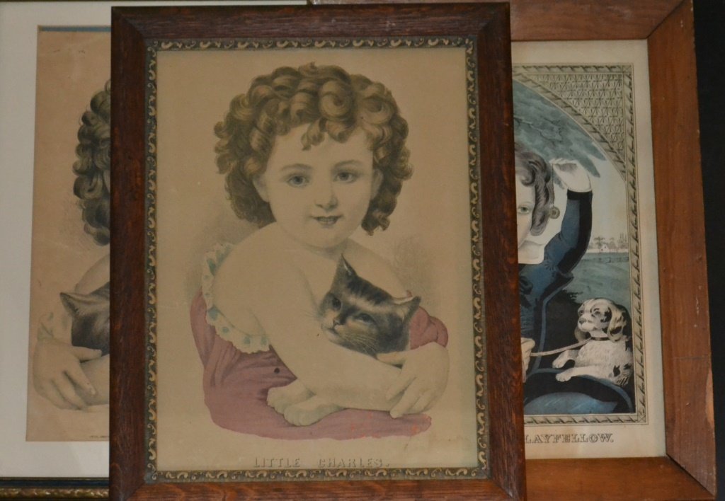 Three 19th C Lithographs (1 of 4)