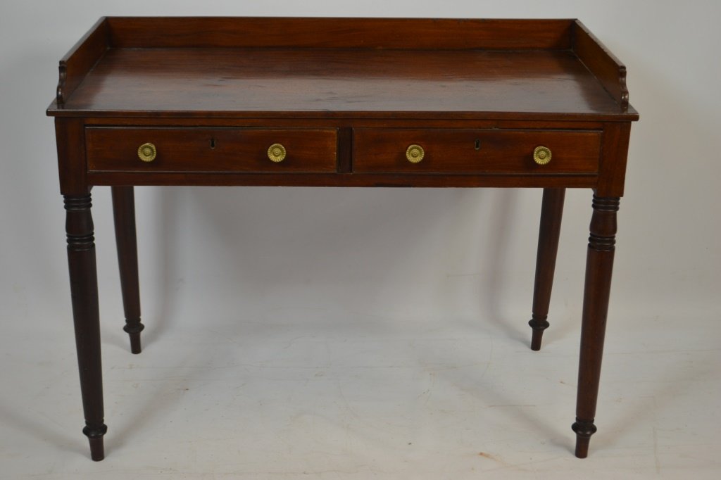 1820's English Sheraton Mahogany Washstand (1 of 4)