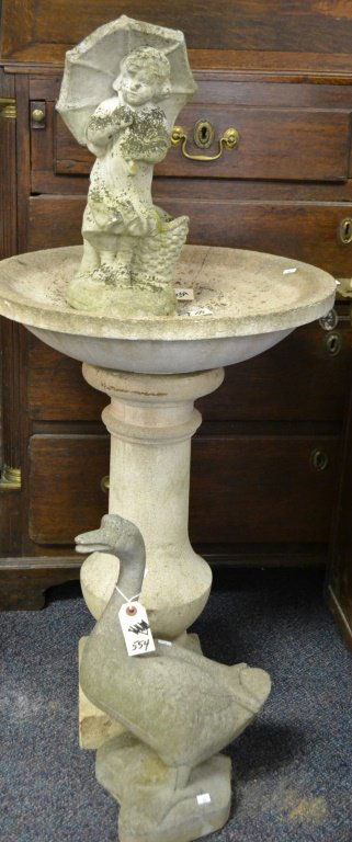 Garden Statuary Grouping (1 of 3)