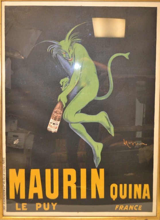 Leonetto Cappiello (French, 1875-1942) Maurin (1 of 5)