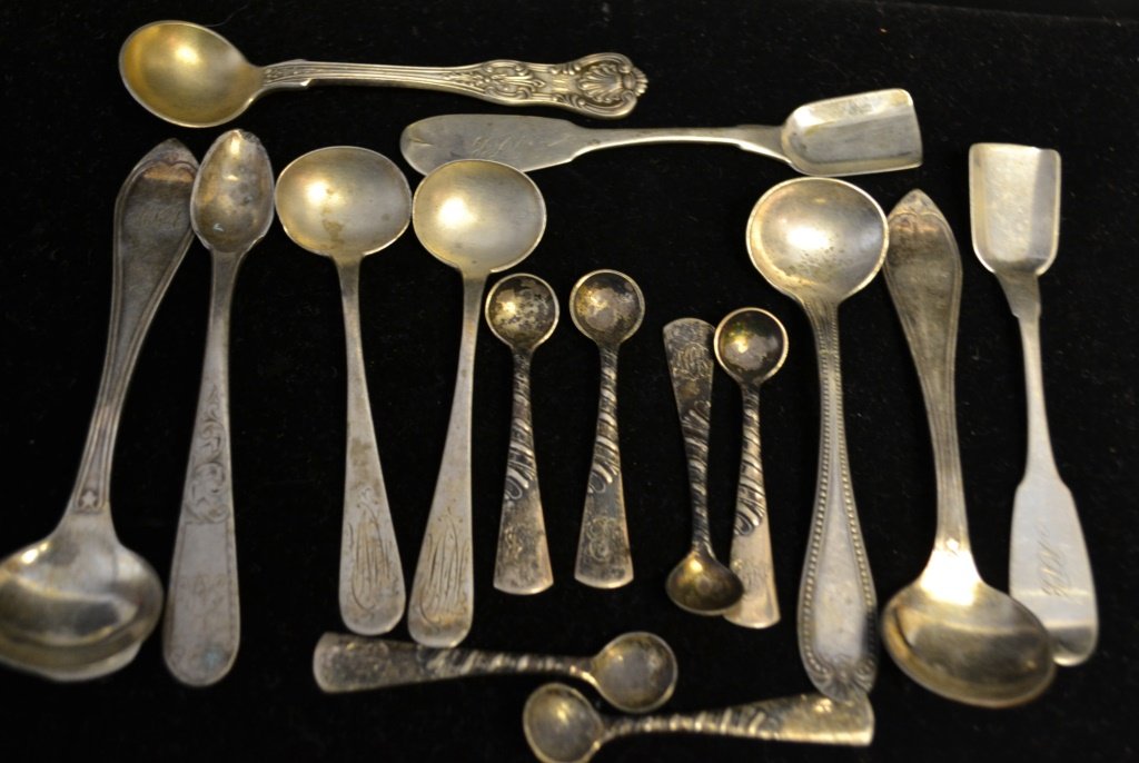 Collection Of Salt Spoons (1 of 1)