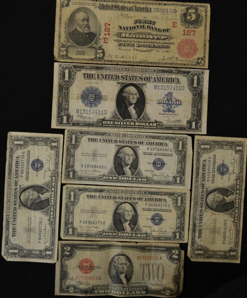 National Currency, and Silver Certificates (1 of 4)