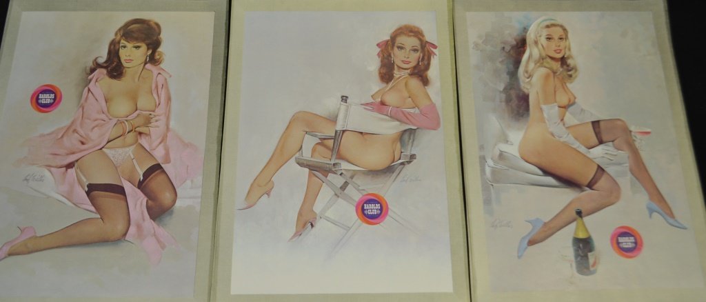 Five Pin Up Casino Posters, Harold Club: Five Pin Up casino posters, Harold Club in Reno, Nevada 1950's era all measuring 15" x 20 1/2"