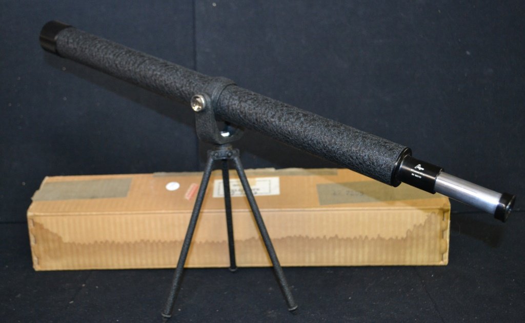 Adams Telescope and Tripod 1970's: Adams Telescope (59ft at 1000 yards) and tripod