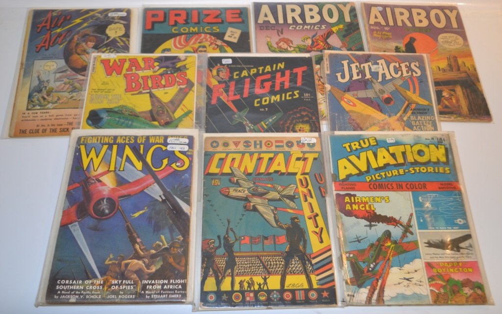 Grouping Of Early Comics (1 of 3)
