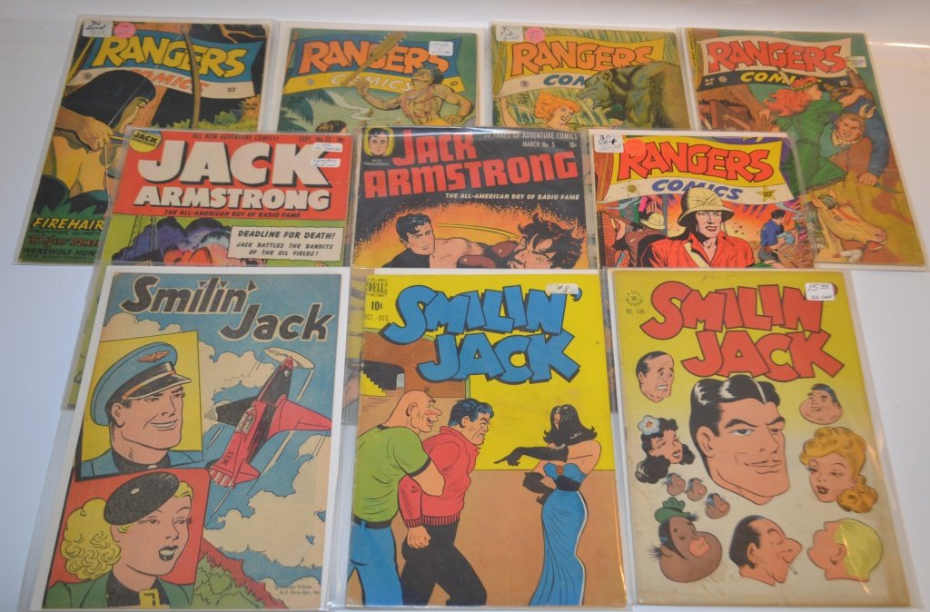 Grouping of Ten 10 Cent Comics (1 of 3)