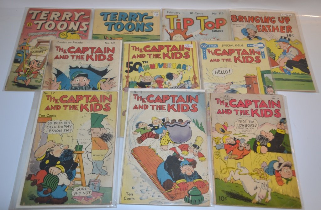 Grouping of Ten 10 Cent Comics (1 of 3)