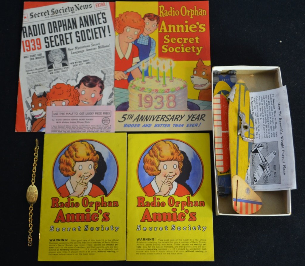 1930's Radio Orphan Annie Secret Society Lot (1 of 3)