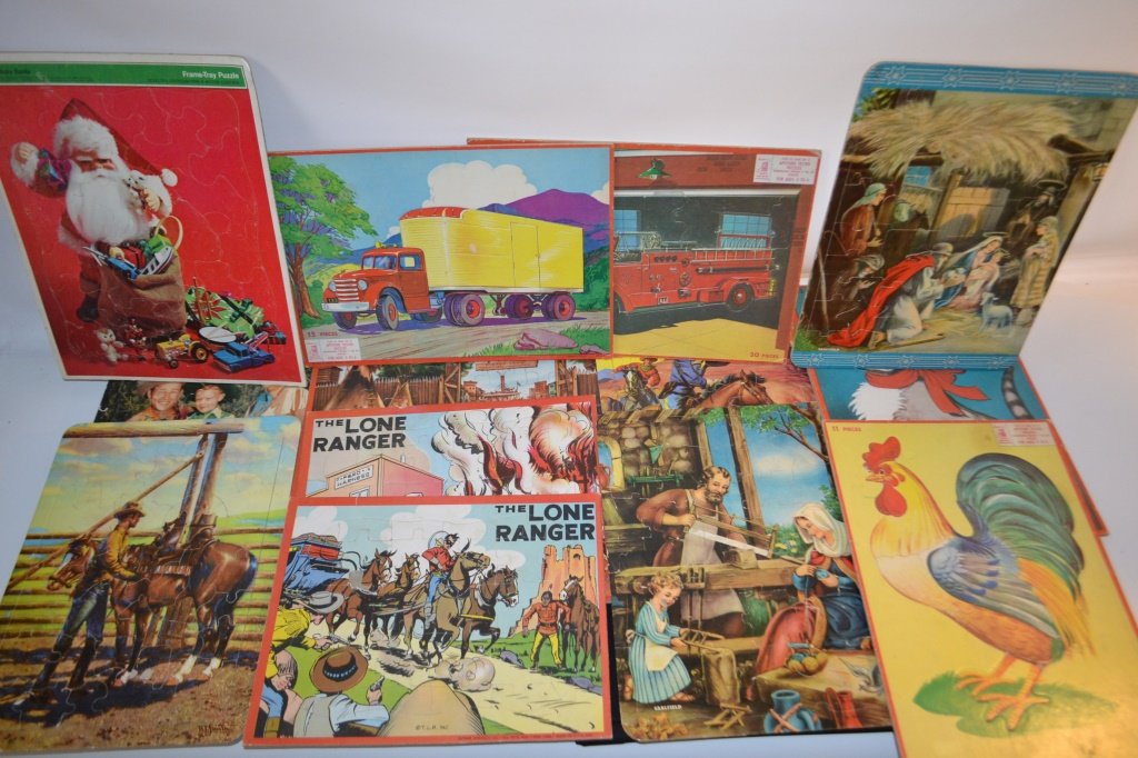 Roy Rogers, Lone Ranger, Disney & Other Puzzles (1 of 3)