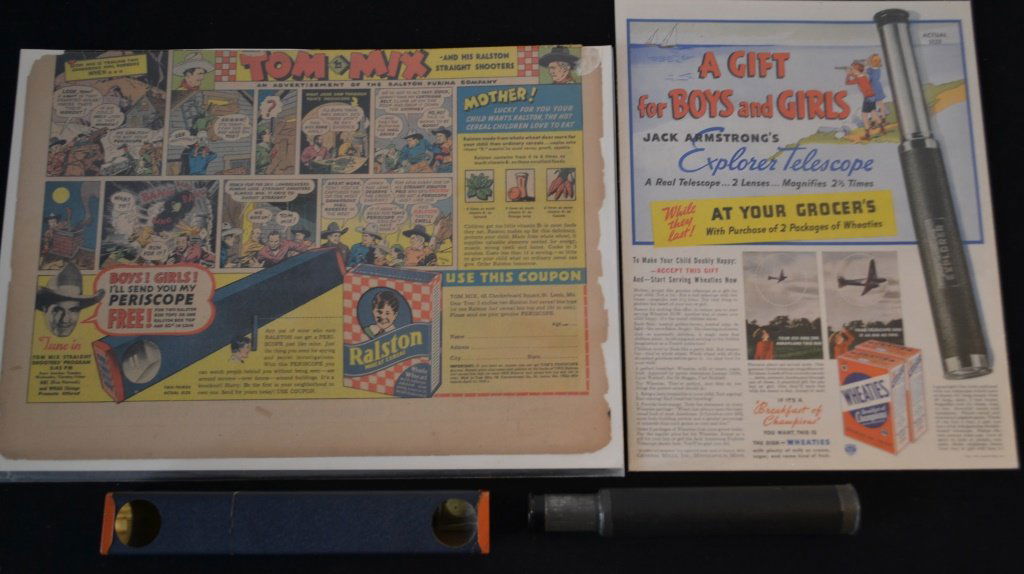 1930's Premiums w/ Advertising (1 of 4)