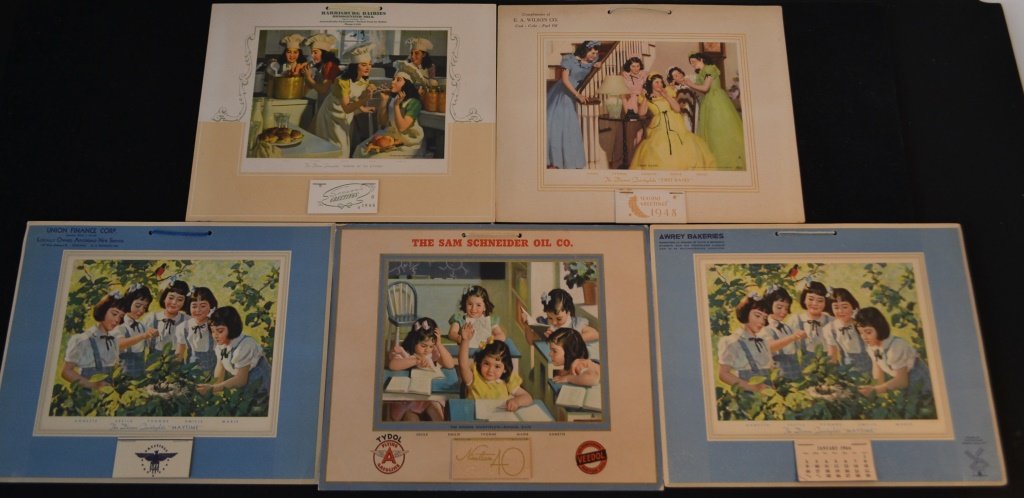 Five Dionne Quintuplets Calendars (1 of 4)