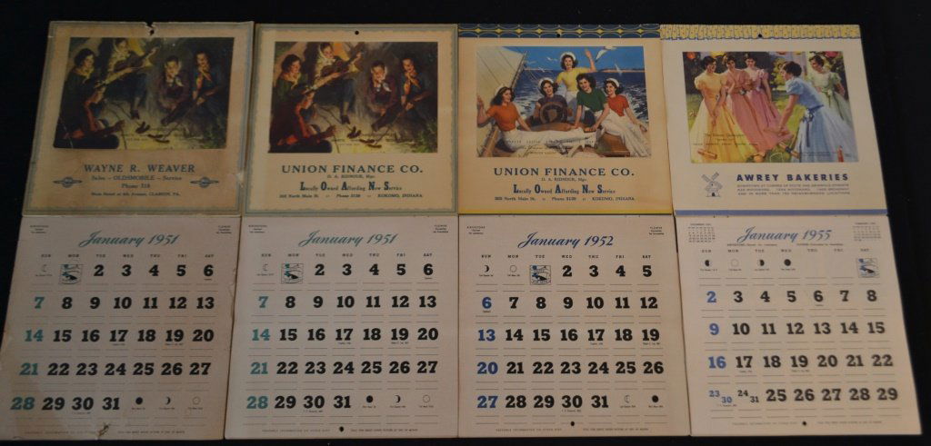 Four Dionne Quintuplets Calendars (1 of 3)