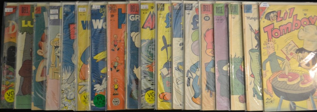 Collection of Midcentury Dell and Disney Comics (1 of 2)