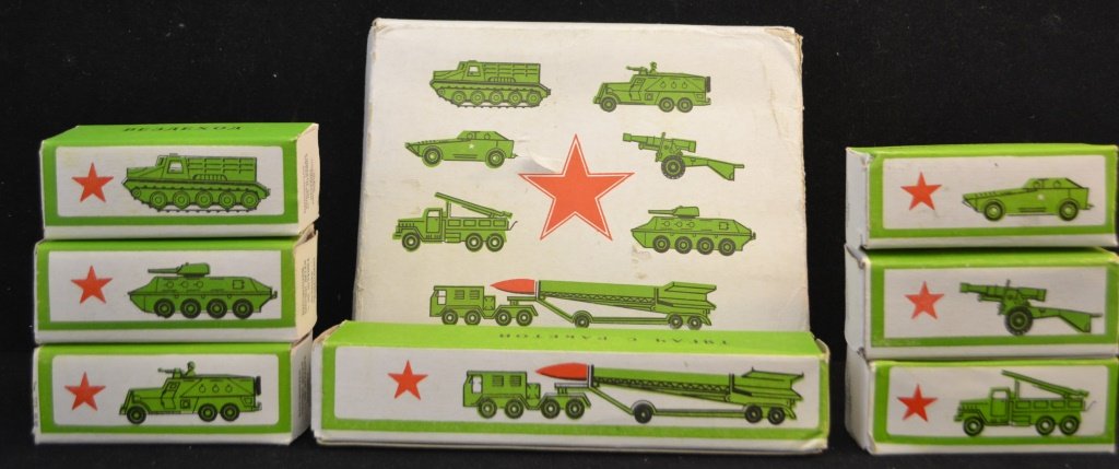 c.1990 Soviet Union Made Die Cast Vehicles (1 of 4)
