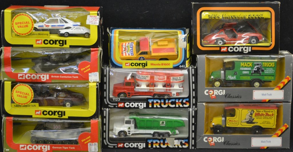 Ten Corgi Vehicles (1 of 4)