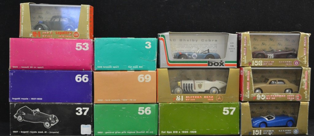 Twelve Italian Made Model Cars (1 of 5)