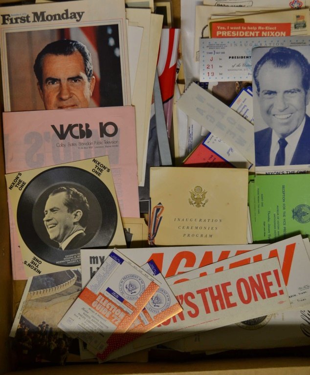 Collection of Richard Nixon and Spiro Agnew Items (1 of 1)