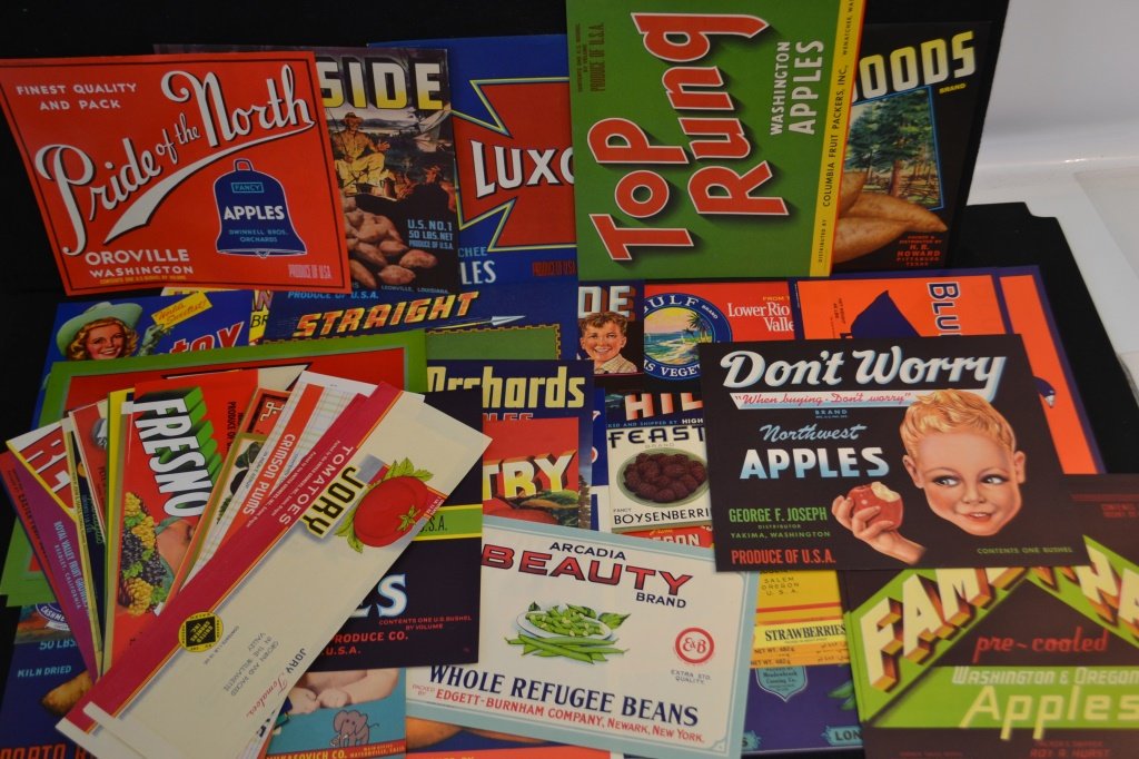 Colelction of Fruit Labels (1 of 4)