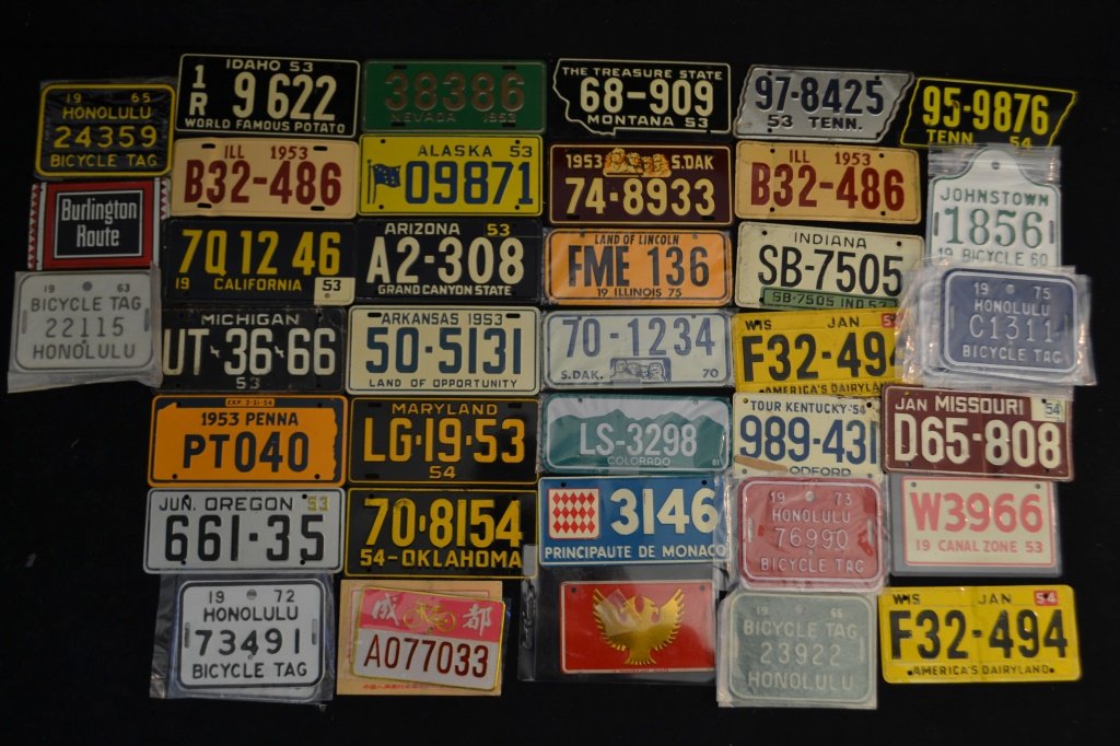 Small License Plates (Misc) (1 of 4)