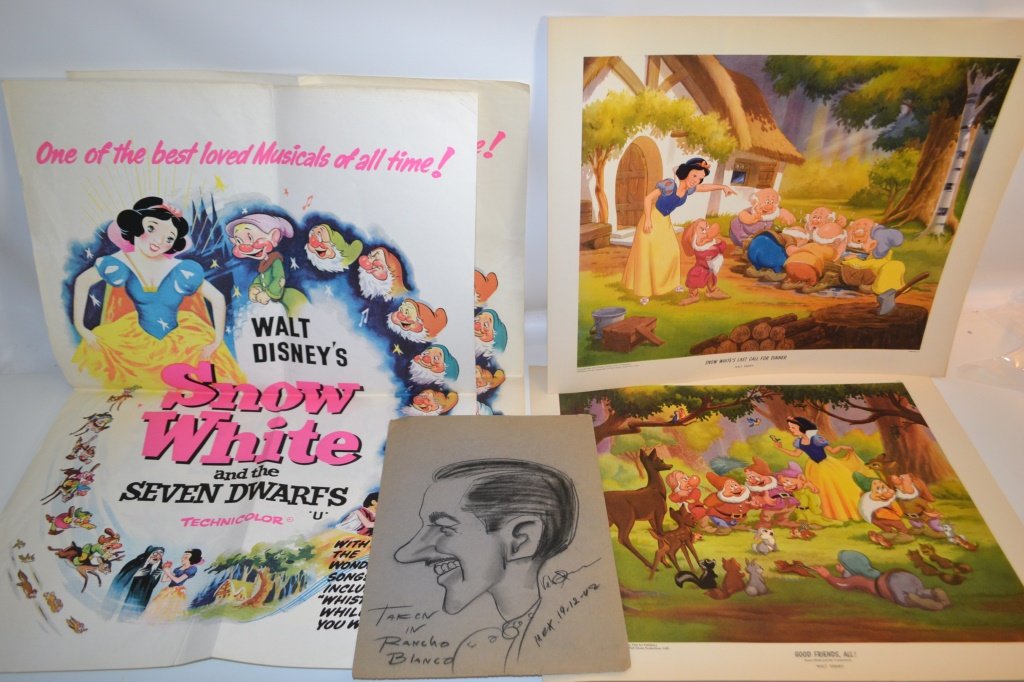 Grouping of Vintage Walt Disney Posters and Prints (1 of 6)