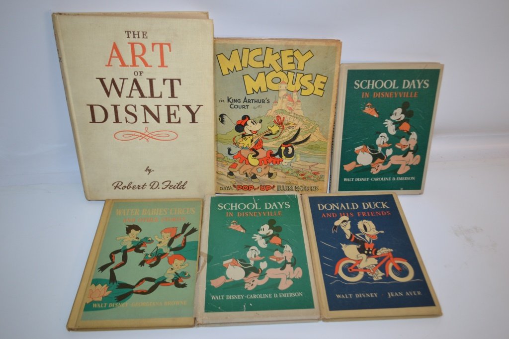 Collection of 1930's & 1940's Disney Books (1 of 6)