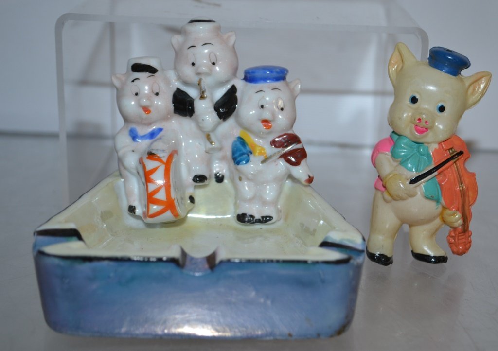 Early Walt Disney Three Little Pigs Lot (1 of 2)