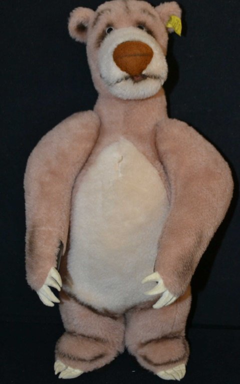 Walt Disney Steiff "Baloo" from Disney's Jungle Bk: including: Steiff "Baloo" from Disney's Jungle Book, measures approx. 15.50"h,