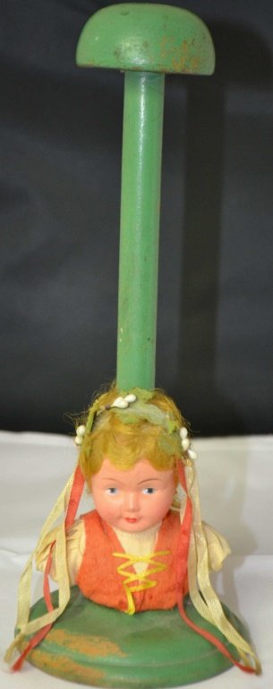 Early 20thC German Child Paper Mache Hat Stand (1 of 2)