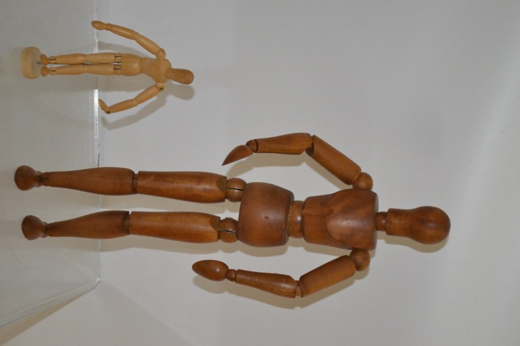 Vintage Artist Mannequin and Another (1 of 1)