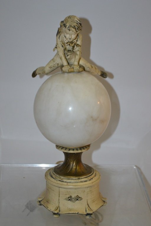 Illuminated Alabaster Childs Lamp (1 of 2)