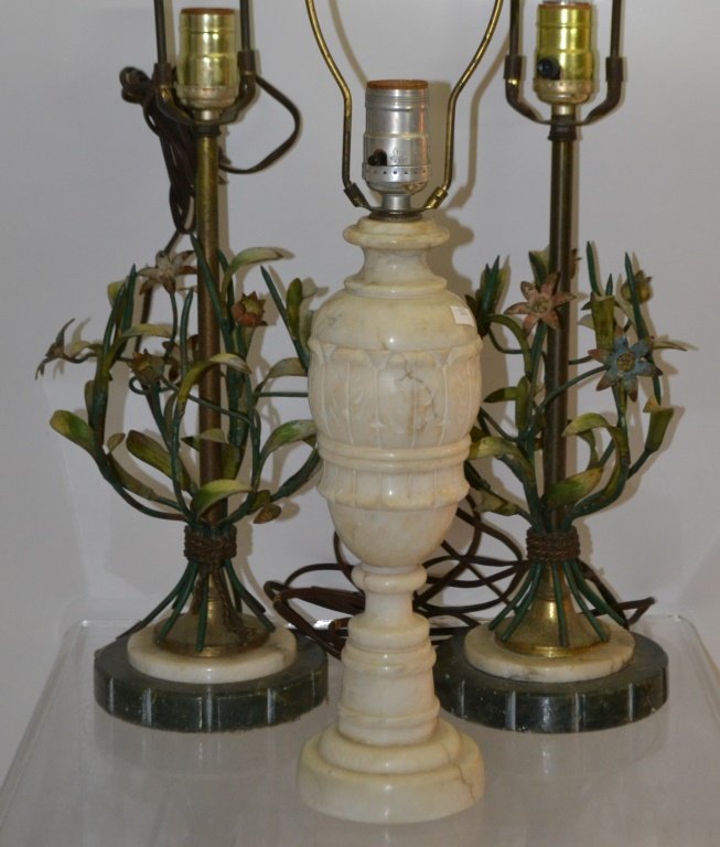 Three Desk Lamps with Marble (1 of 1)